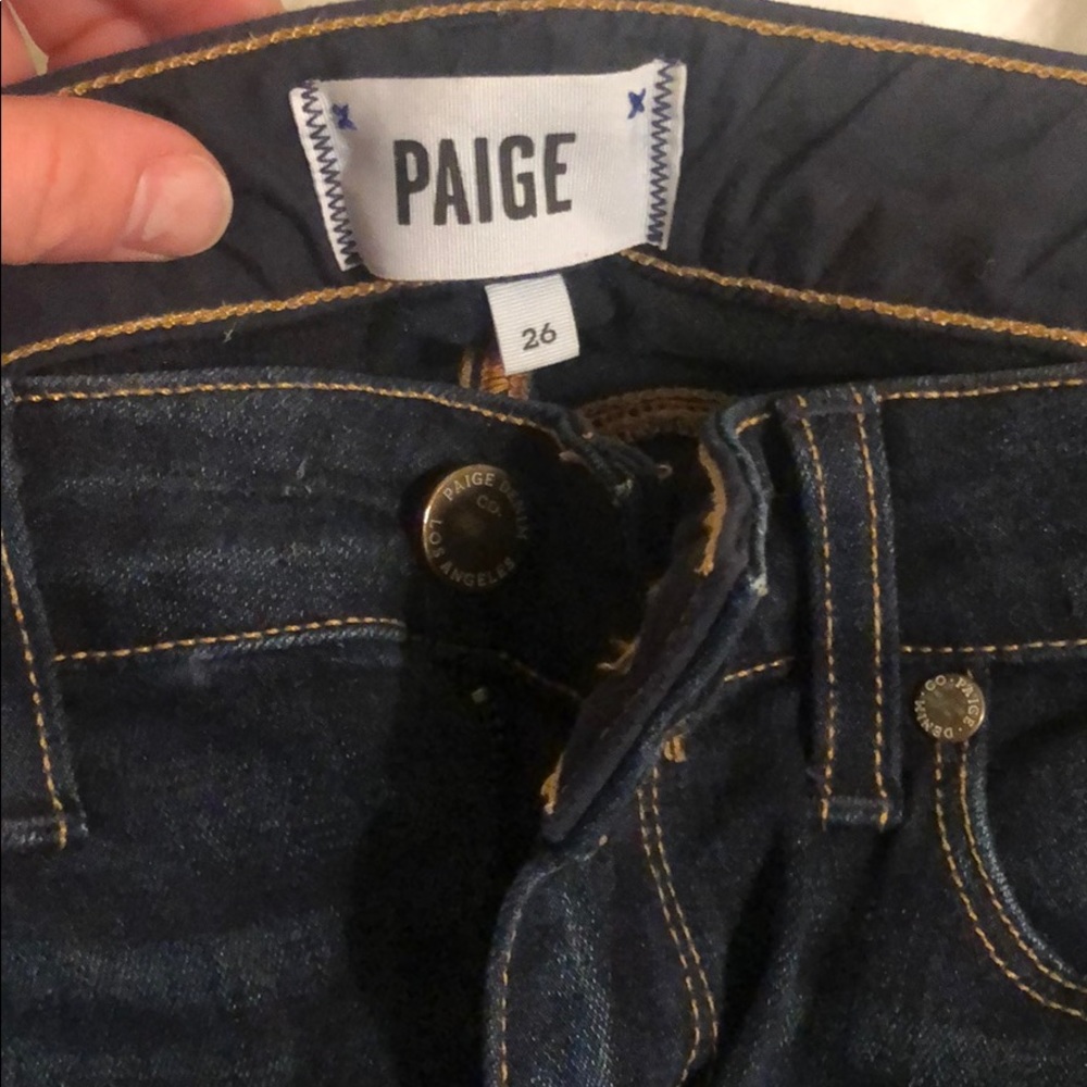 Paige boot cut/flare jeans - Picture 3 of 3